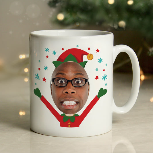 Elf Yourself Personalised Christmas Mug