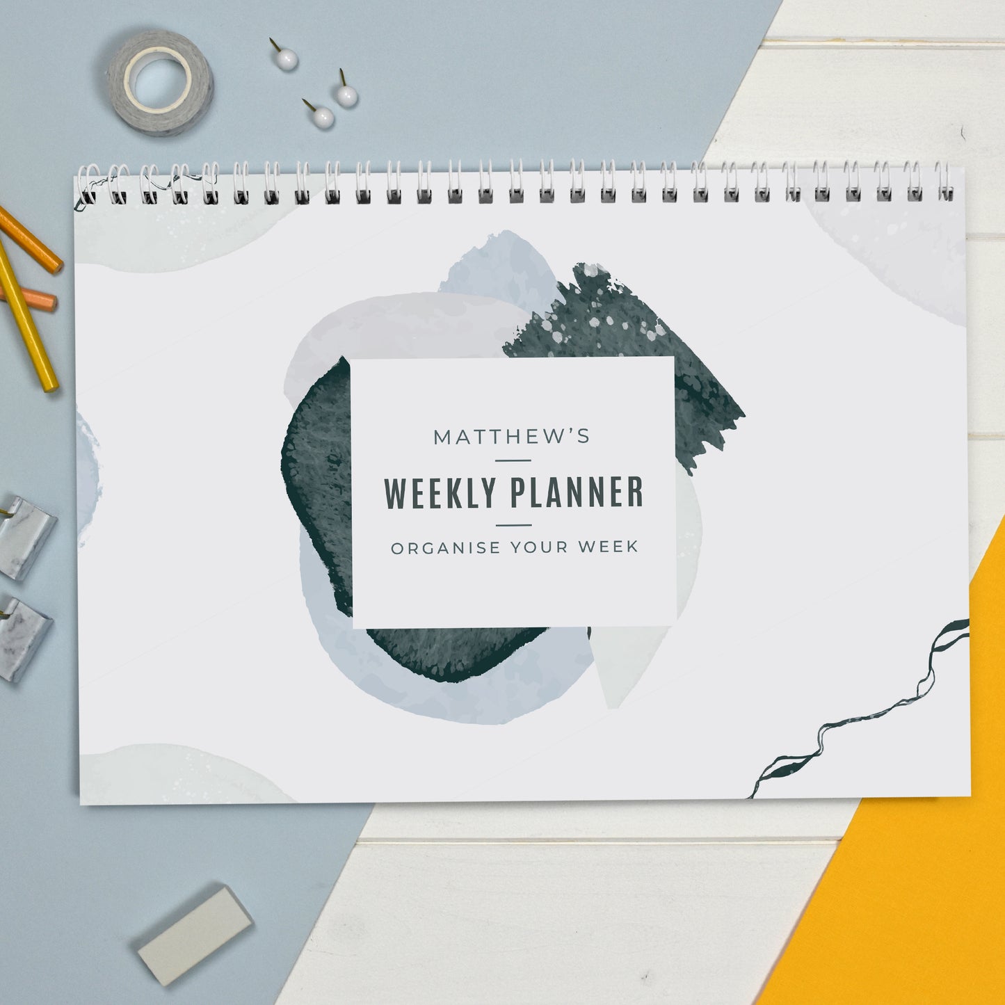 Personalised Weekly Planner - Violet Belle Gifts - Personalised Weekly Planner