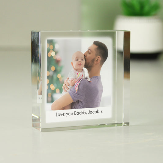 Personalised Photo Crystal Token - UPLOAD YOUR OWN PHOTO! - Violet Belle Gifts - Personalised Photo Crystal Token - UPLOAD YOUR OWN PHOTO!