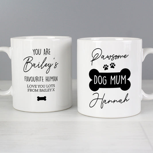 Personalised “Dog Mum” Mug - Violet Belle Gifts - Personalised “Dog Mum” Mug