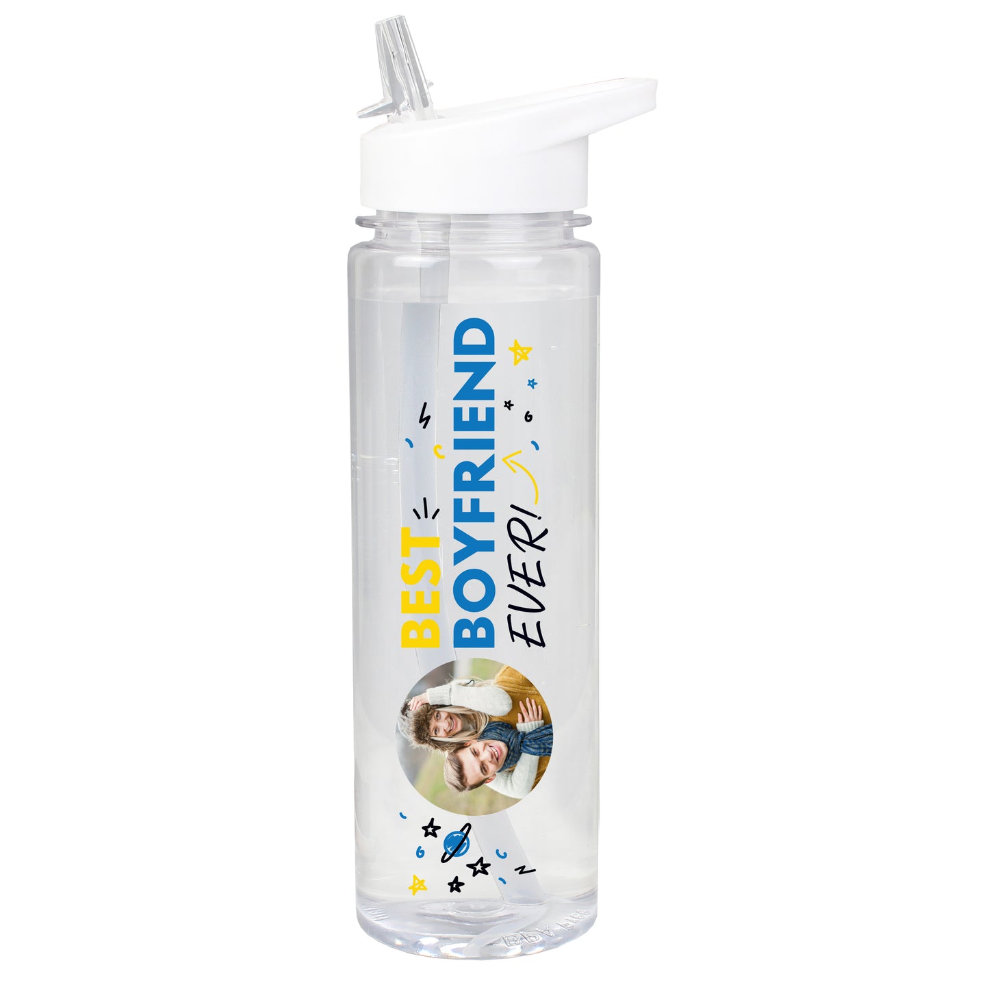 Personalised Water Bottle - “Best Ever” - UPLOAD YOUR OWN PHOTO! - Violet Belle Gifts - Personalised Water Bottle - “Best Ever” - UPLOAD YOUR OWN PHOTO!