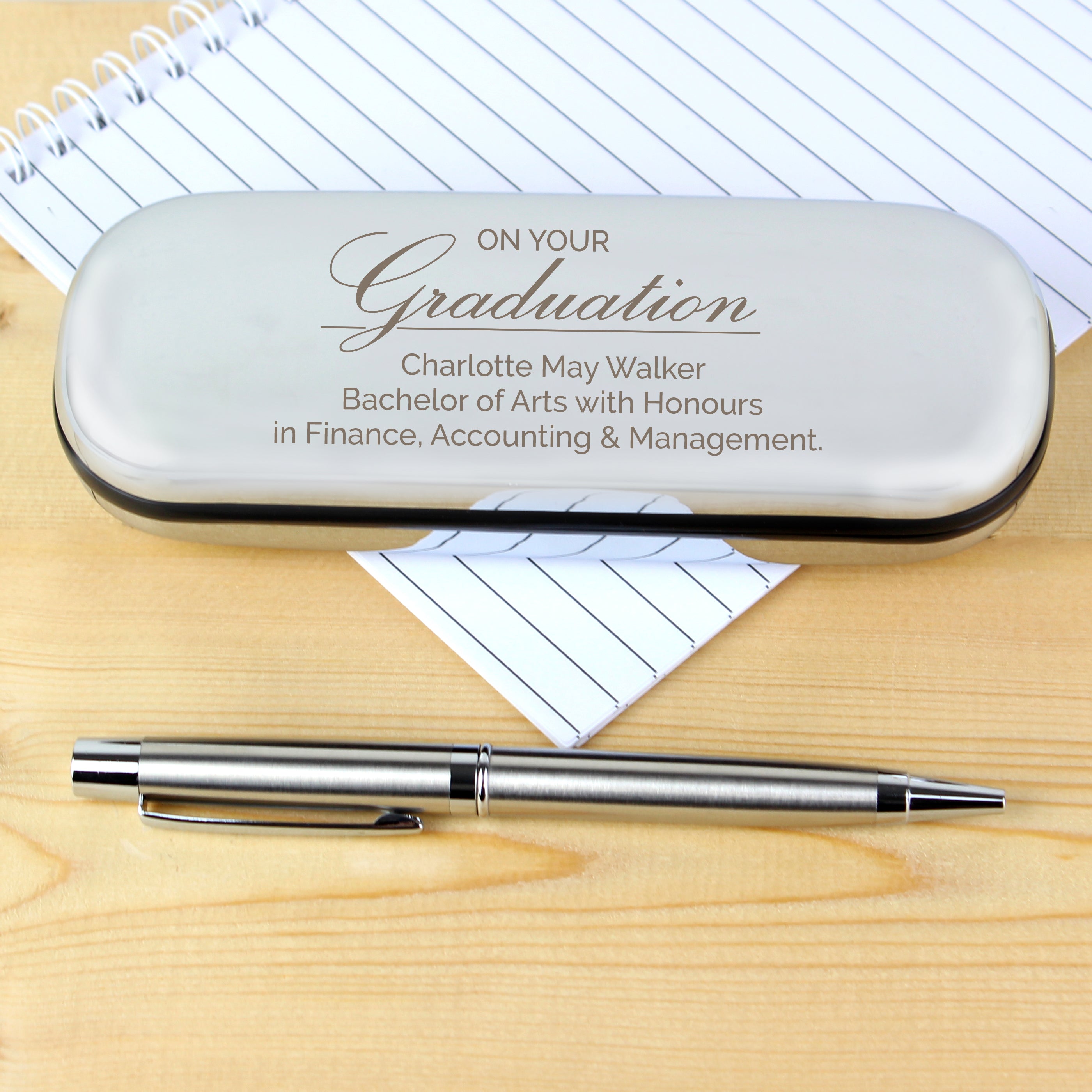 Send Personalised Pen With Box Gift Online, Rs.450 | FlowerAura