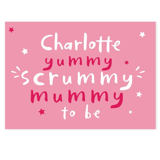 Personalised Mum To Be Card - FREE STANDARD UK DELIVERY! - Violet Belle Gifts - Personalised Mum To Be Card - FREE STANDARD UK DELIVERY!