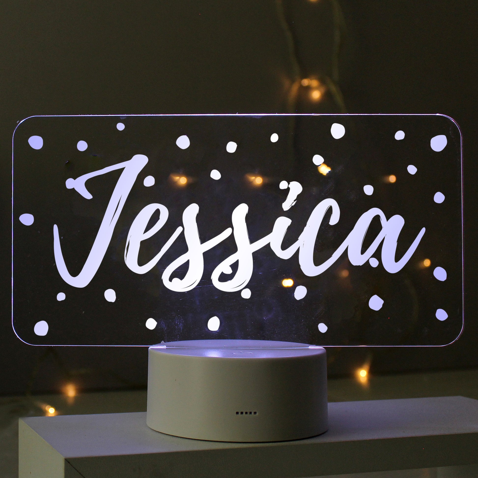 Personalised LED Name Nightlight - Violet Belle Gifts - Personalised LED Name Sign